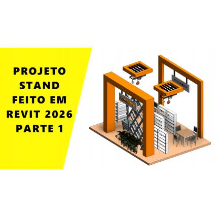 Projeto de stand revit